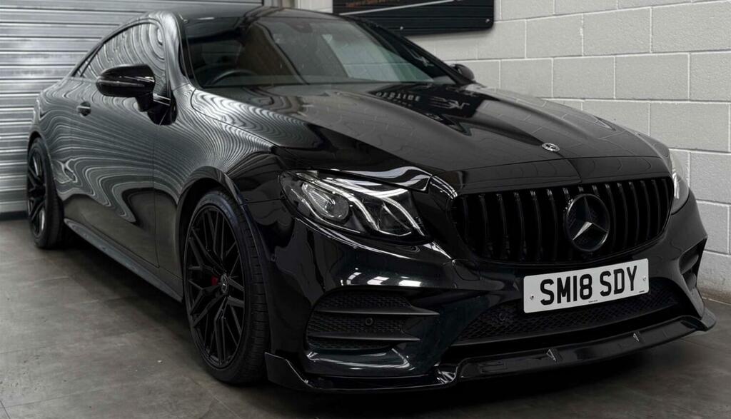 Mercedes-Benz E Class 2.0 E220d Amg Line 201818 Black