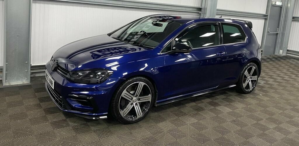 Volkswagen Golf 2.0 Tsi R 201767 AV67VHH Blue #4