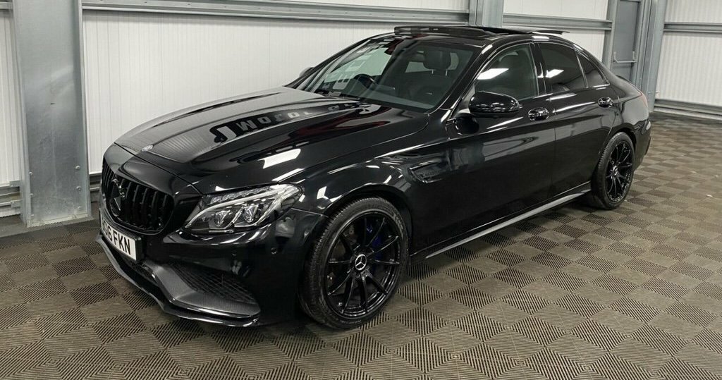 Mercedes-Benz C Class 4.0 C63 V8 Biturbo Amg 201616 BG16FKN Black #5