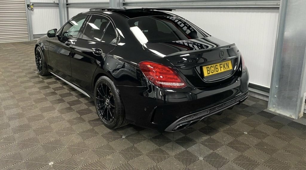 Mercedes-Benz C Class 4.0 C63 V8 Biturbo Amg 201616 BG16FKN Black #6