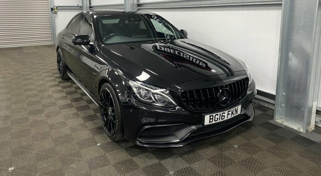 Mercedes-Benz C Class 4.0 C63 V8 Biturbo Amg 201616 Black