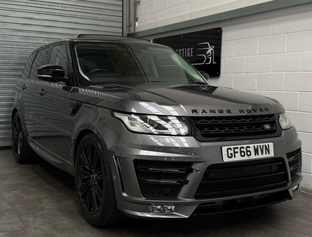 Land Rover Range Rover Sport 3.0 Sd V6 Hse Dynamic 201666 GF66WVN Grey #6