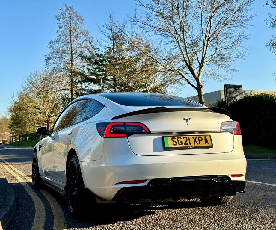 Tesla Model 3 Standard Range Plus 202121 SG21XPA White #4