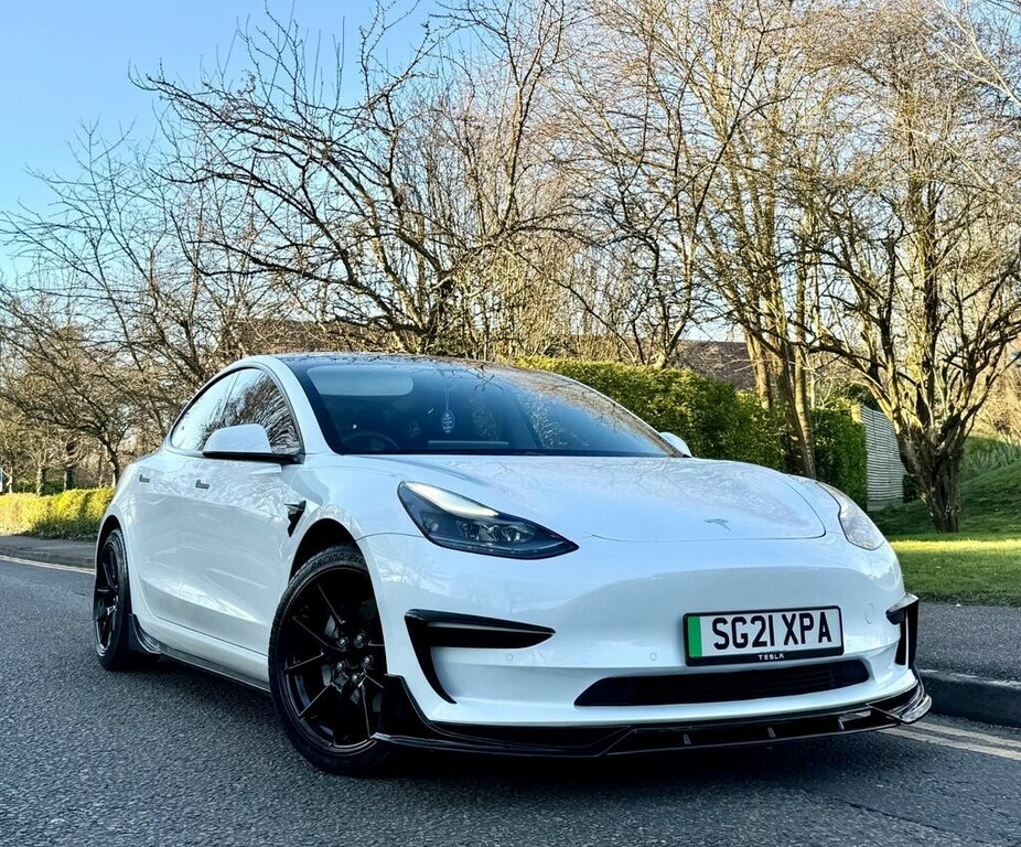 Tesla Model 3 Standard Range Plus 202121 SG21XPA White #5