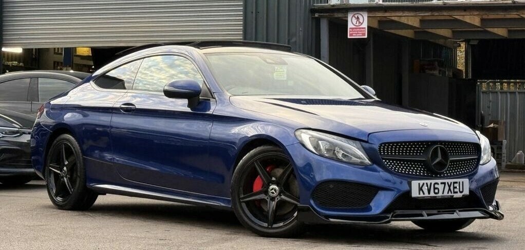 Mercedes-Benz C Class 2.1 C220d Amg Line 201767 KV67XEU Blue #3