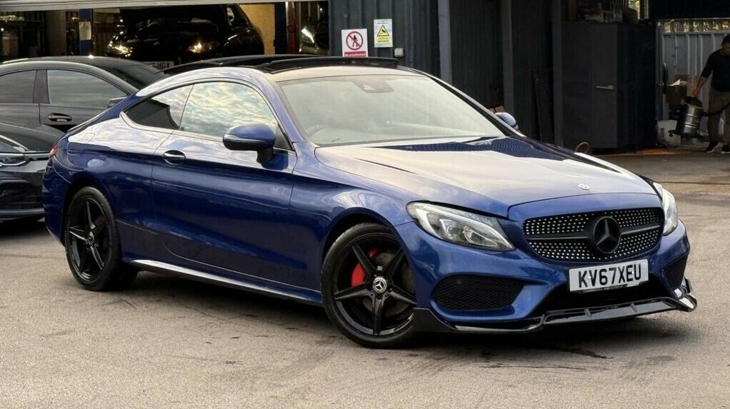 Mercedes-Benz C Class 2.1 C220d Amg Line 201767 Blue