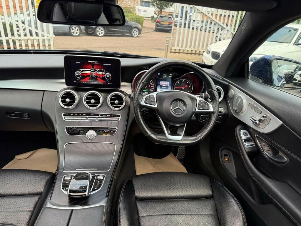 Mercedes-Benz C Class 2.1 C220d Amg Line 201767 KV67XEU Blue #4
