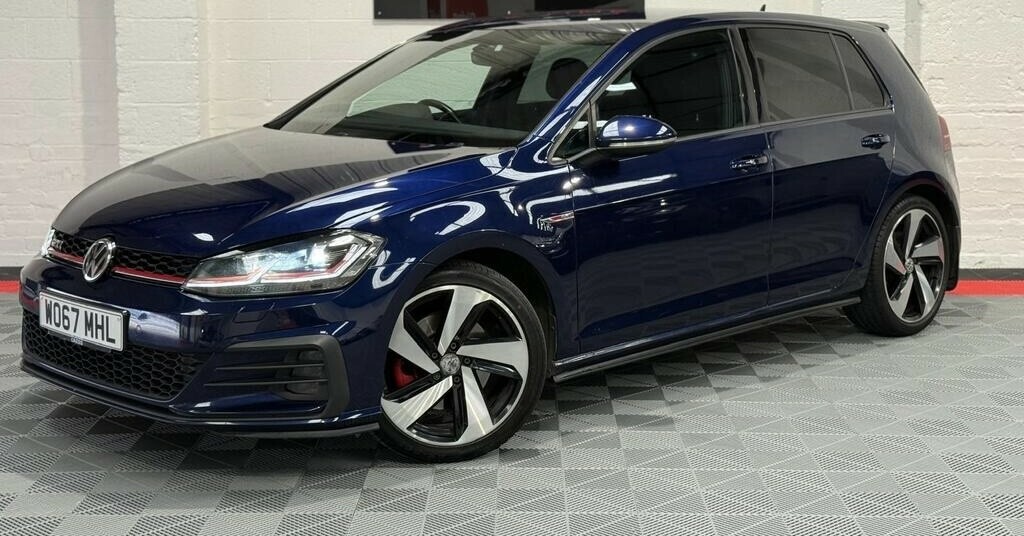 Volkswagen Golf 2.0 Tsi Gti 201767 WO67MHL Blue #2