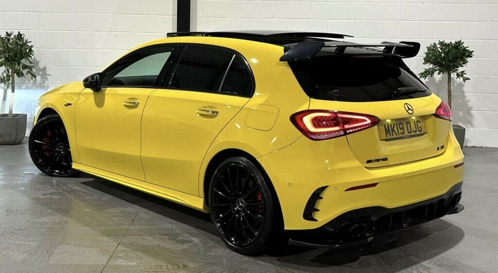 Mercedes-Benz A Class 2.0 A35 Amg 201919 MK19OJG Yellow #3