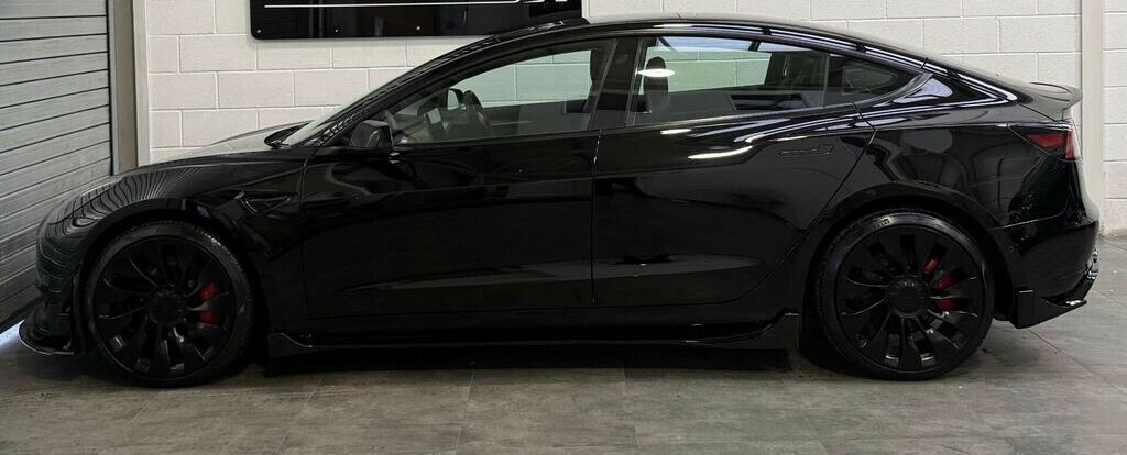 Tesla Model 3 Dual Motor Performance 202171 MW71KUP Black #3