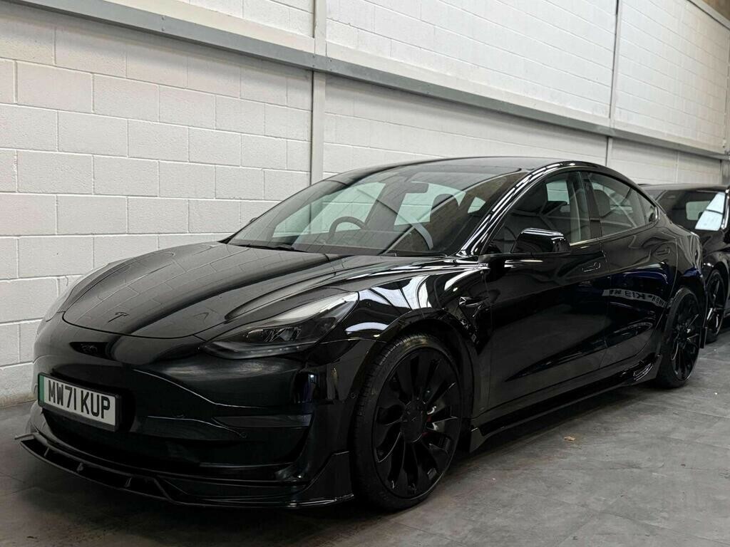 Tesla Model 3 Dual Motor Performance 202171 MW71KUP Black #2