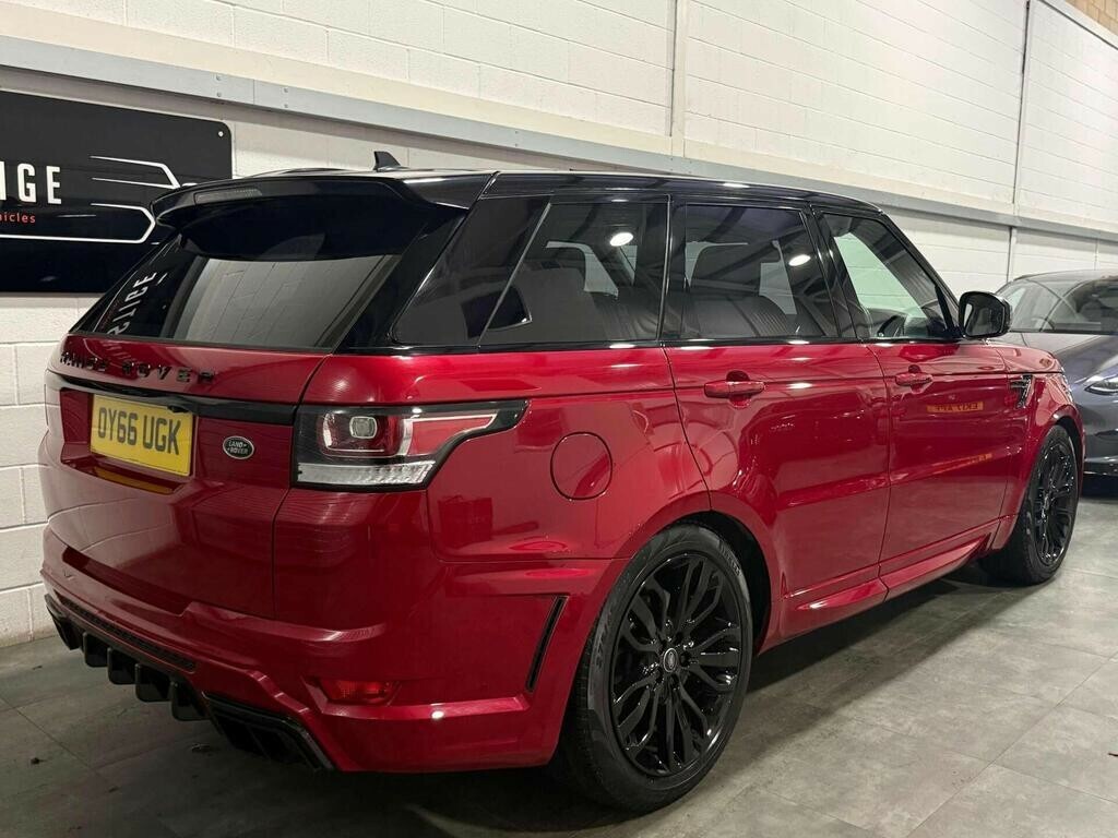 Land Rover Range Rover Sport 3.0 Sd V6 Hse Dynamic 201666 OY66UGK Red #4