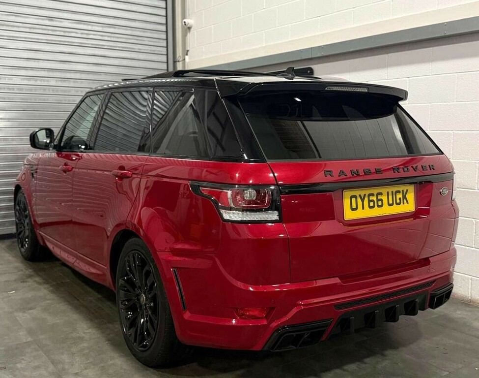 Land Rover Range Rover Sport 3.0 Sd V6 Hse Dynamic 201666 OY66UGK Red #5