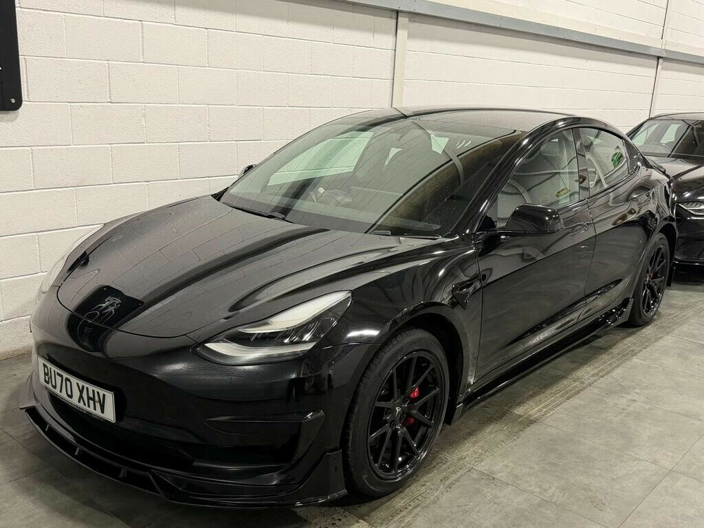 Tesla Model 3 Standard Range Plus 202070 BU70XHV Black #3
