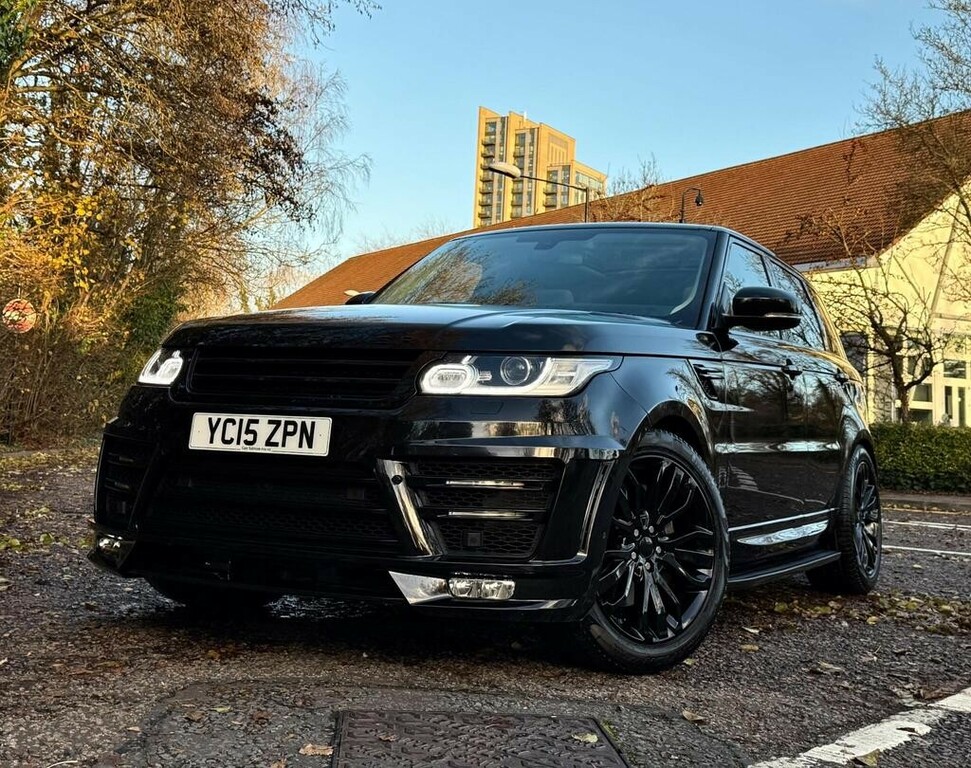 Land Rover Range Rover Sport 3.0 Sd V6 Hse 201515 YC15ZPN Black #4