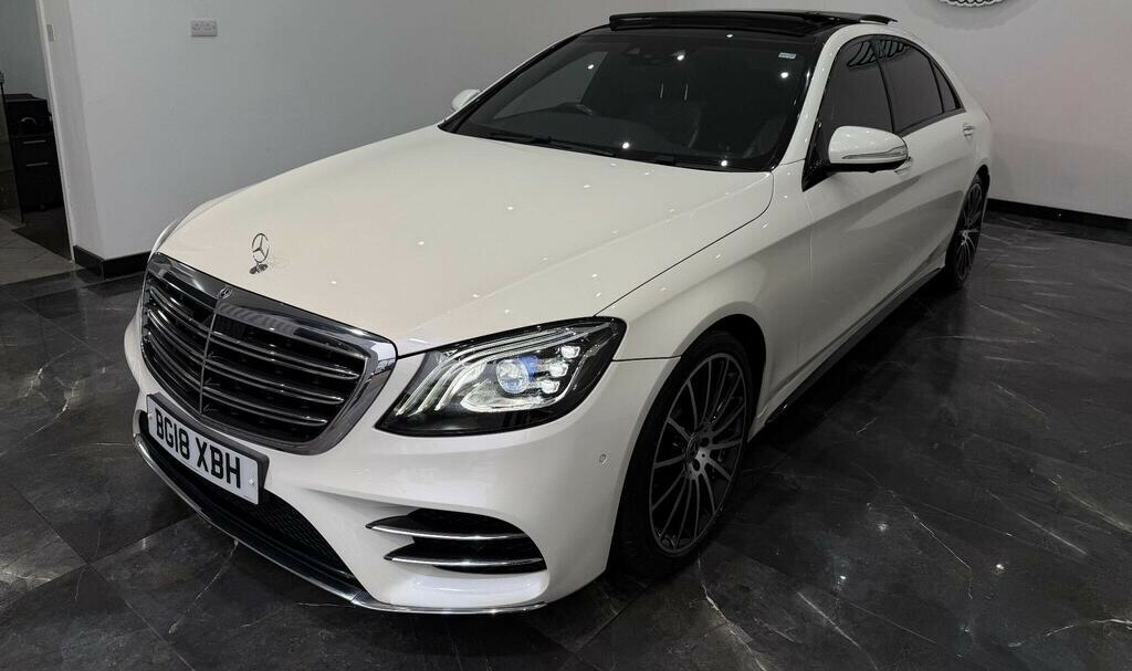 Mercedes-Benz S Class 2.9 S350ld Amg Line 201818 BG18XBH White #6
