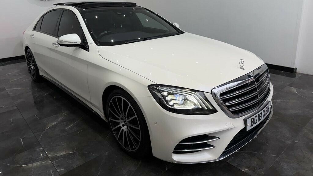 Mercedes-Benz S Class 2.9 S350ld Amg Line 201818 BG18XBH White #3