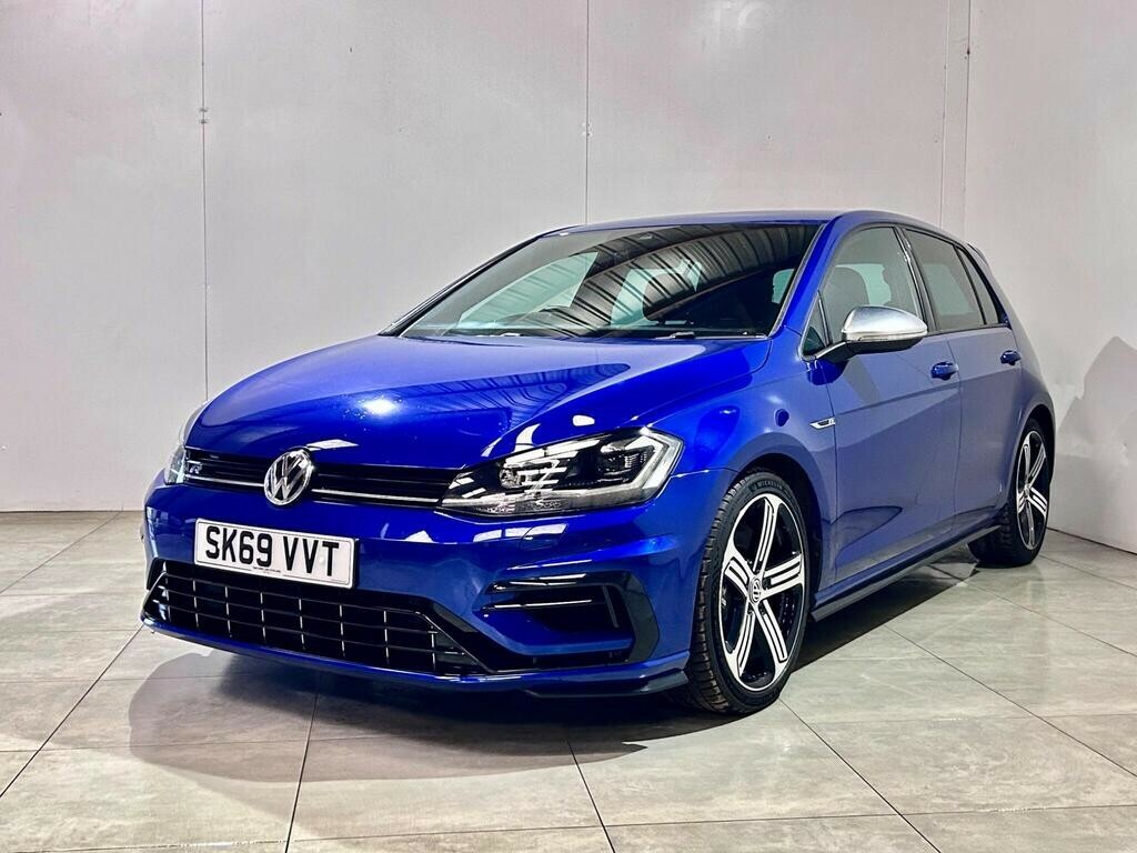 Volkswagen Golf 2.0 Tsi R 201969 SK69VVT Blue #2