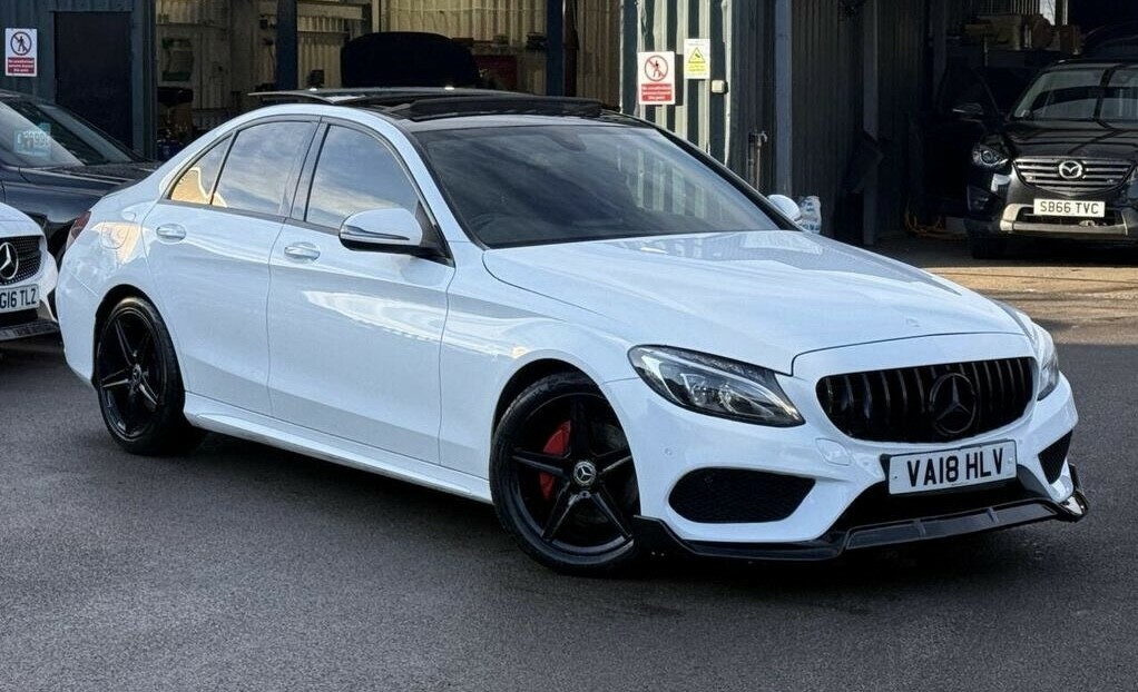 Mercedes-Benz C Class 2.1 C220d Amg Line 201818 White