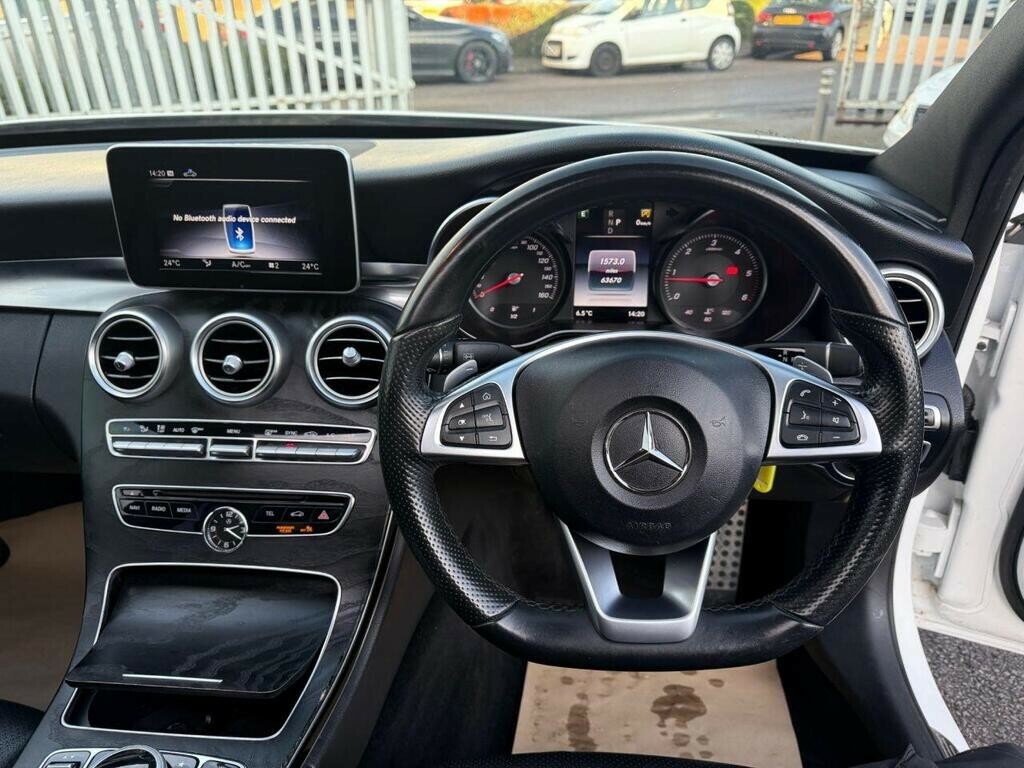 Mercedes-Benz C Class 2.1 C220d Amg Line 201818 VA18HLV White #2