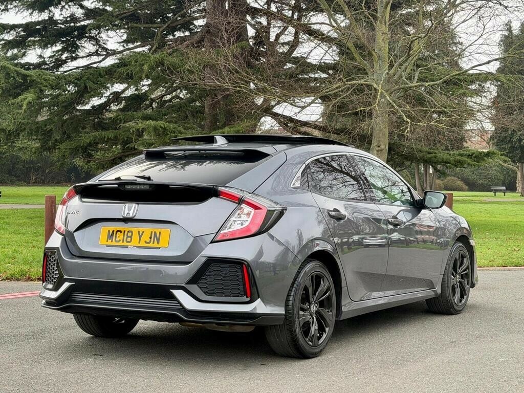 Honda Civic 1.0 Vtec Turbo Ex 201818 MC18YJN Grey #2