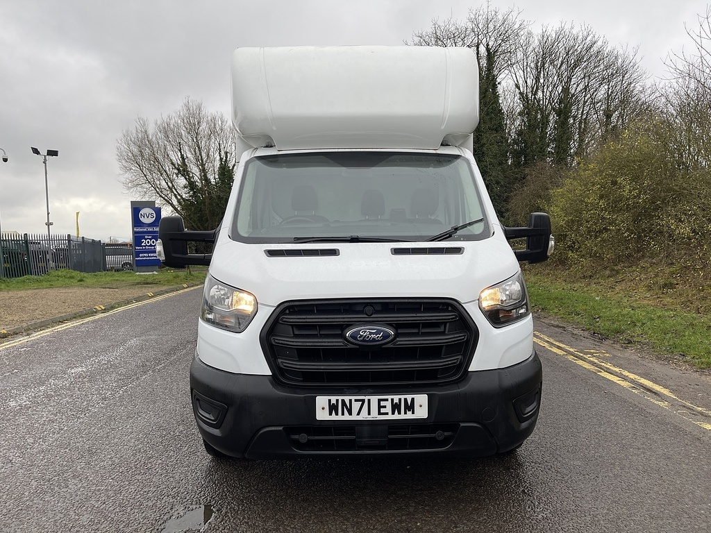 Ford Transit Custom Luton WN71EWM White #5