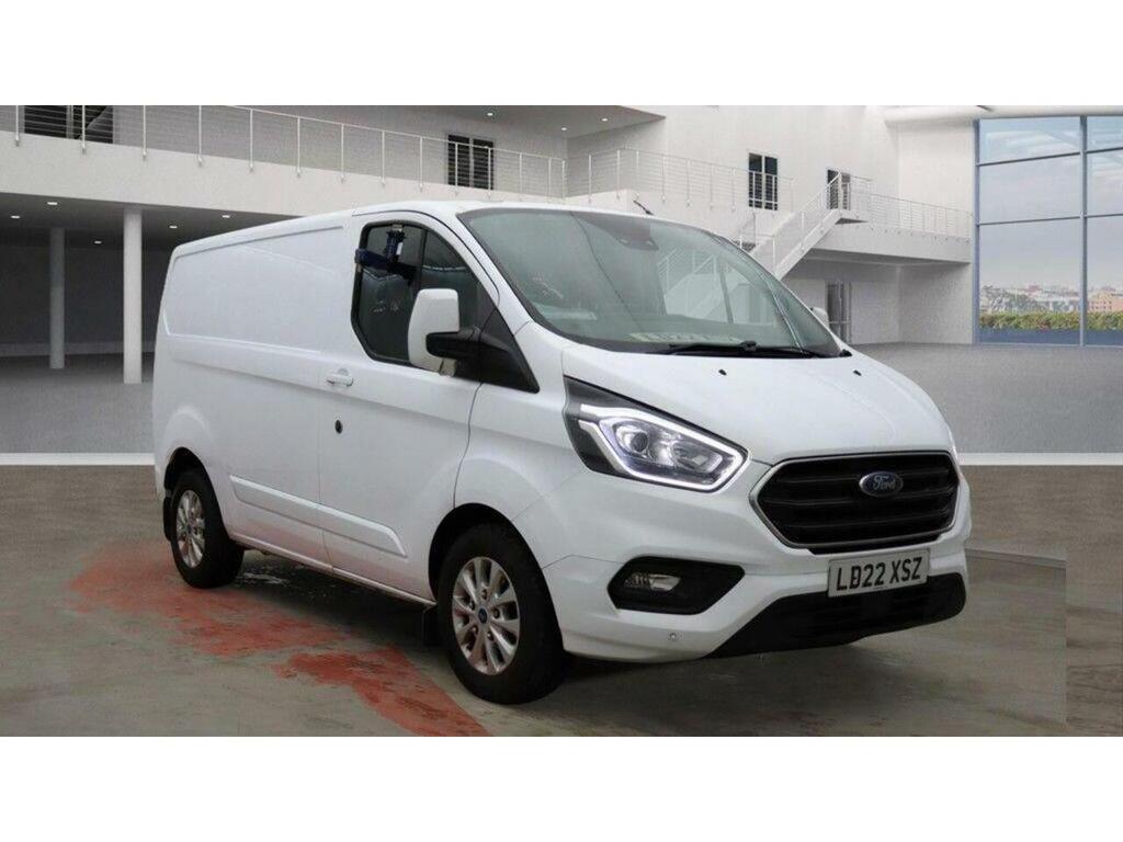 Ford Transit Custom 2.0 300 Ecoblue Limited L1 H1 Euro 6 Ss LD22XSZ White #4