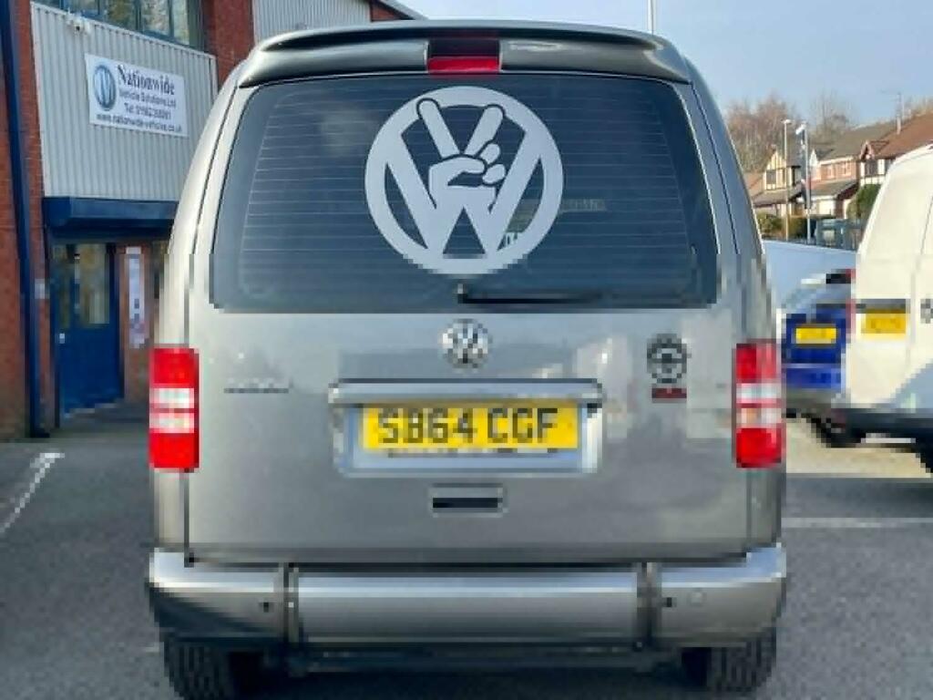 Volkswagen Caddy 1.6 Tdi Cr 2014 Grey #6