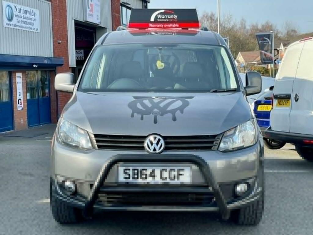 Volkswagen Caddy 1.6 Tdi Cr 2014 Grey #3
