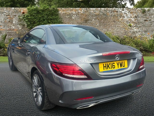 Mercedes-Benz SLC 2.0 Slc200 Amg Line Convertible G-troni Grey #4