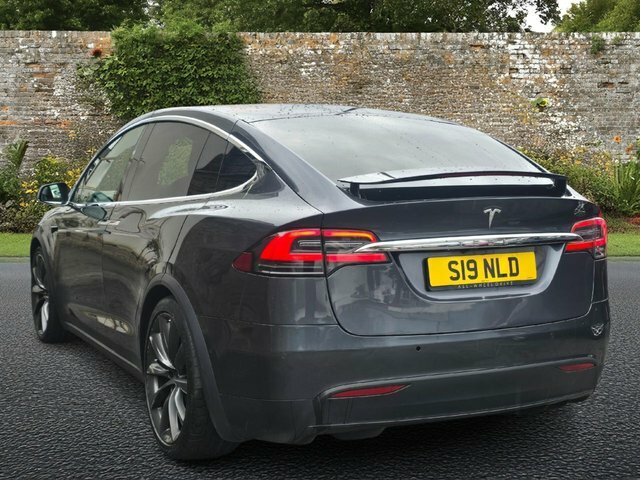Tesla Model X 90D Dual Motor Suv 4Wde 417 B S19NLD Silver #4