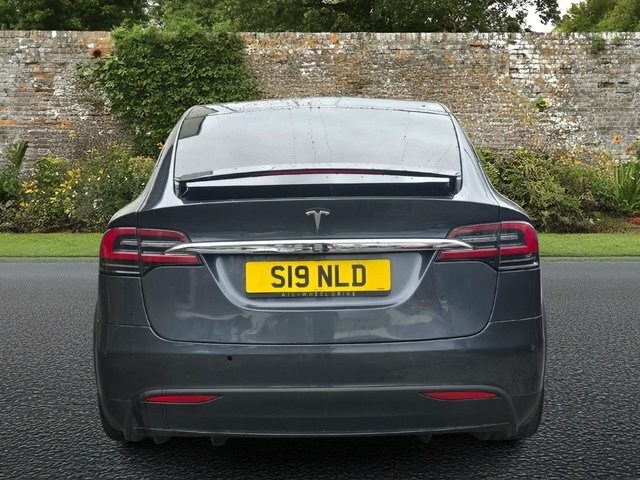 Tesla Model X 90D Dual Motor Suv 4Wde 417 B S19NLD Silver #5