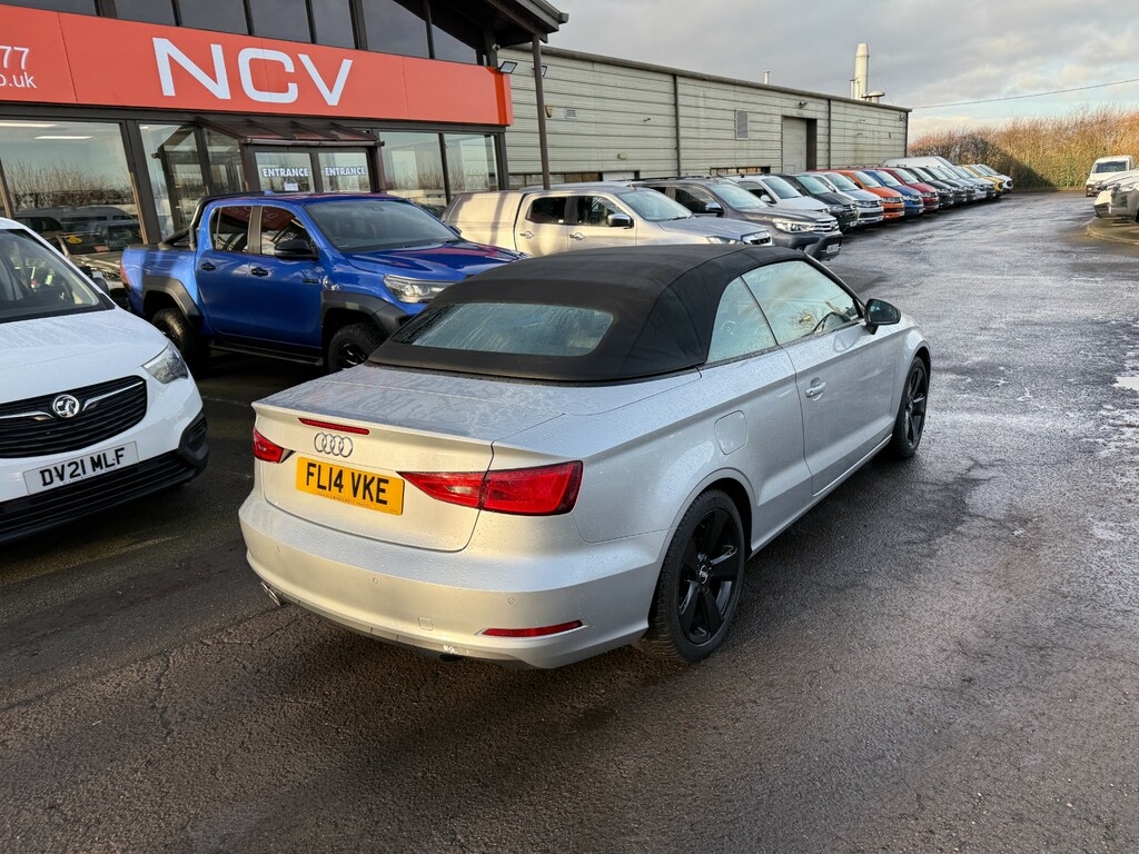 Audi A3 Tfsi Sport Convertible Silver #3