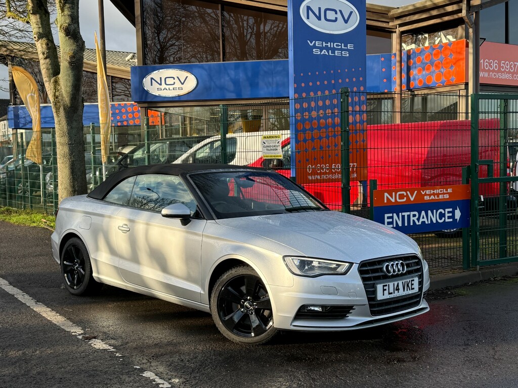 Audi A3 Tfsi Sport Convertible Silver