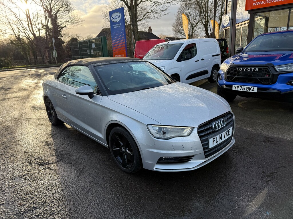 Audi A3 Tfsi Sport Convertible Silver #4