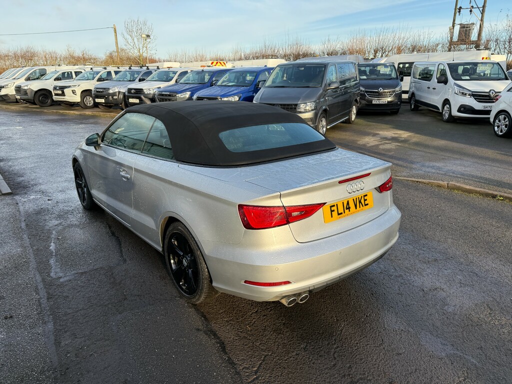 Audi A3 Tfsi Sport Convertible Silver #5