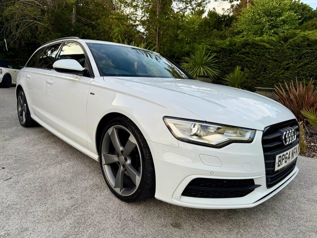 Audi A6 Avant 2.0 Tdi Ultra Black Edition S Tronic Euro 6 Ss BP64NFV White #4