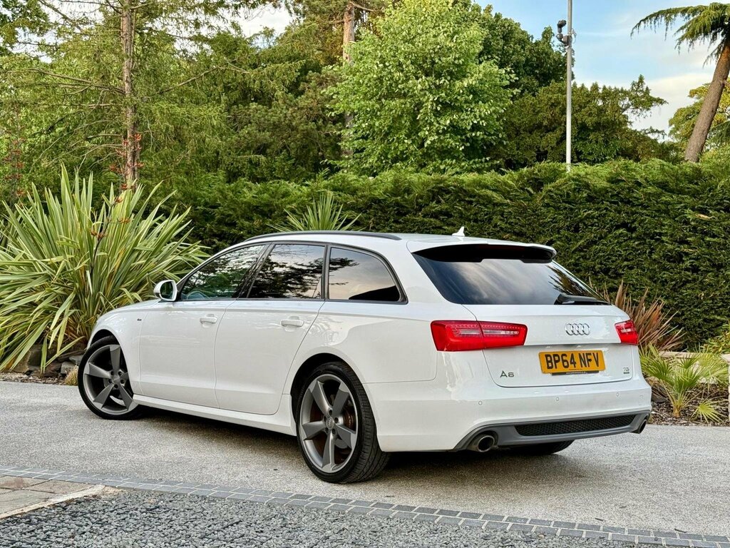Audi A6 Avant 2.0 Tdi Ultra Black Edition S Tronic Euro 6 Ss BP64NFV White #2