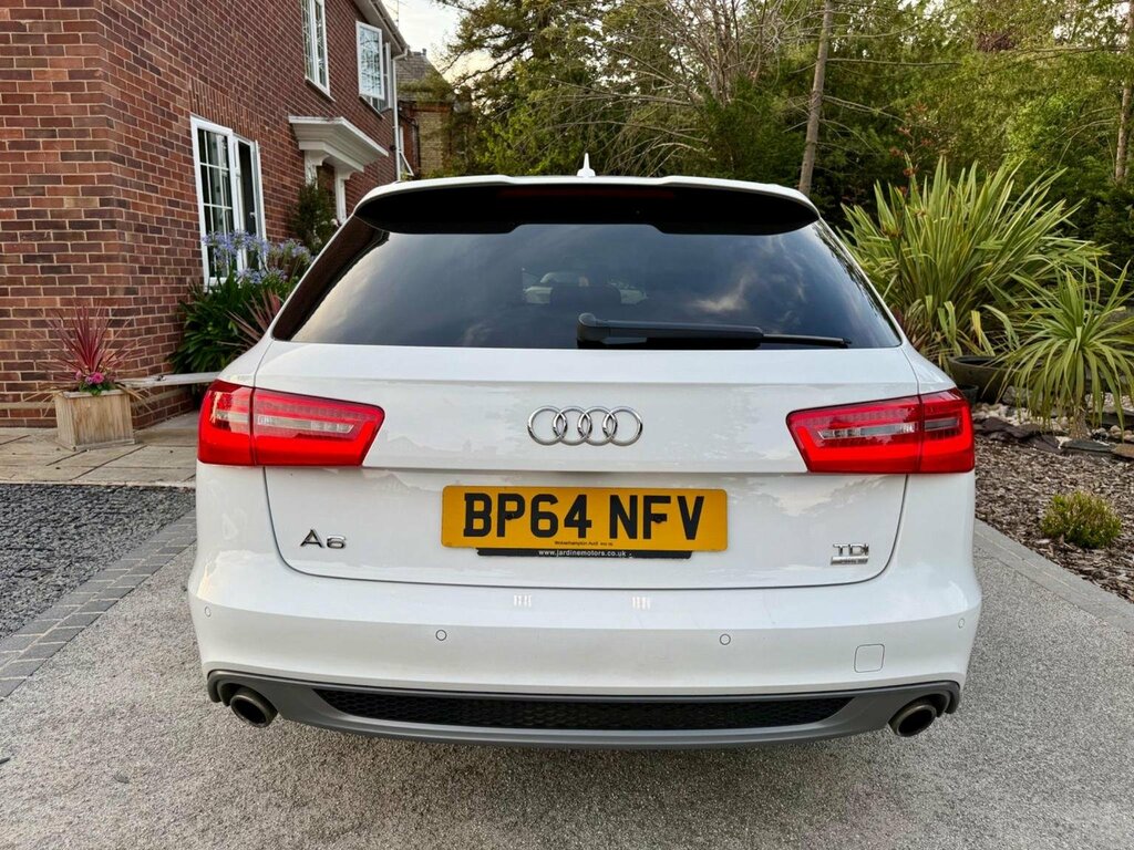 Audi A6 Avant 2.0 Tdi Ultra Black Edition S Tronic Euro 6 Ss BP64NFV White #6