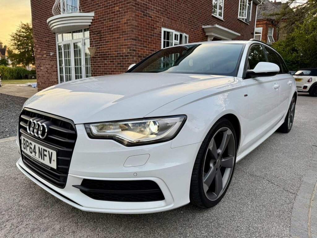 Audi A6 Avant 2.0 Tdi Ultra Black Edition S Tronic Euro 6 Ss BP64NFV White #3
