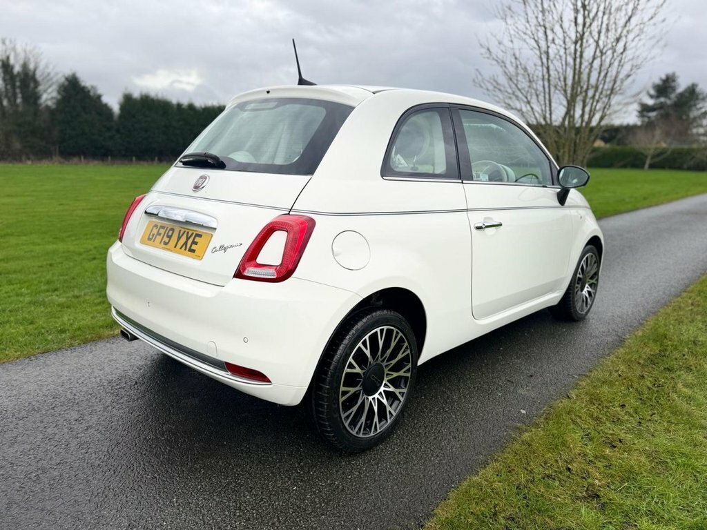 Fiat 500 1.2L Collezione Fall GF19YXE White #3