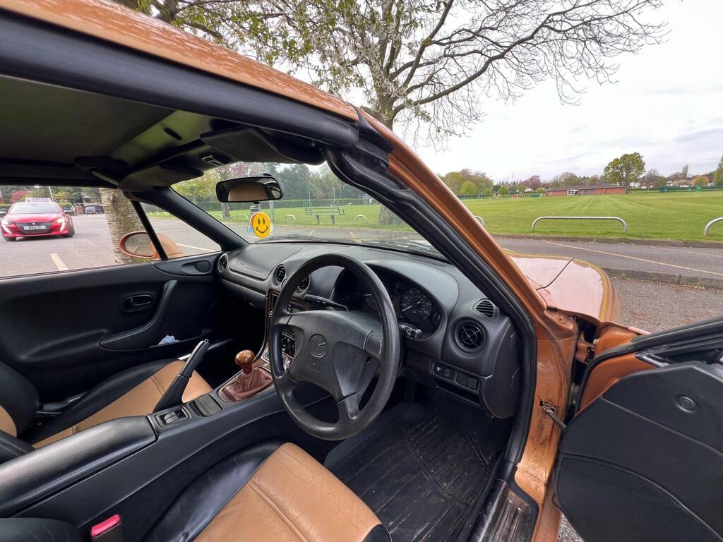 Mazda MX-5 1998 1.8 S Convertible 218 Gkm Silver #9