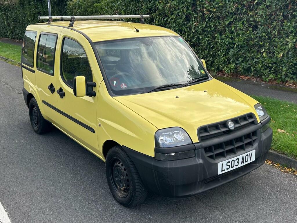 Fiat Doblo 1.9 Jtd Elx Blue #1