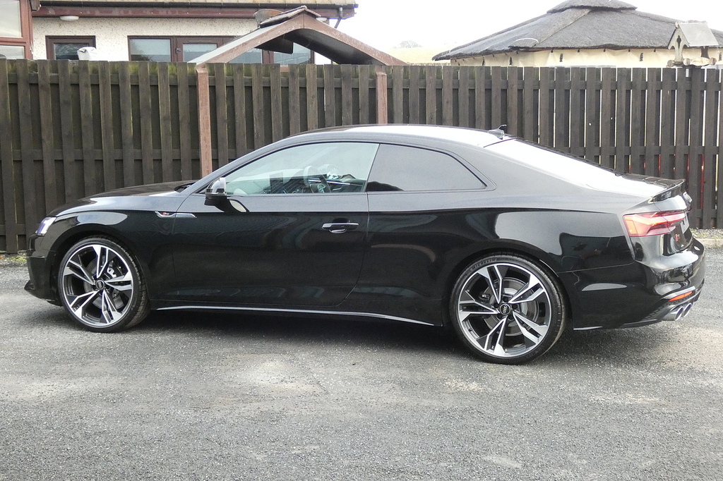 Audi S5 3.0 Tdi V6 Black Edition Coupe Tiptroni SG22XNW Black #5