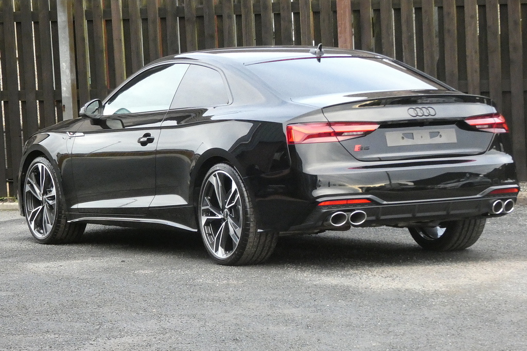 Audi S5 3.0 Tdi V6 Black Edition Coupe Tiptroni SG22XNW Black #4