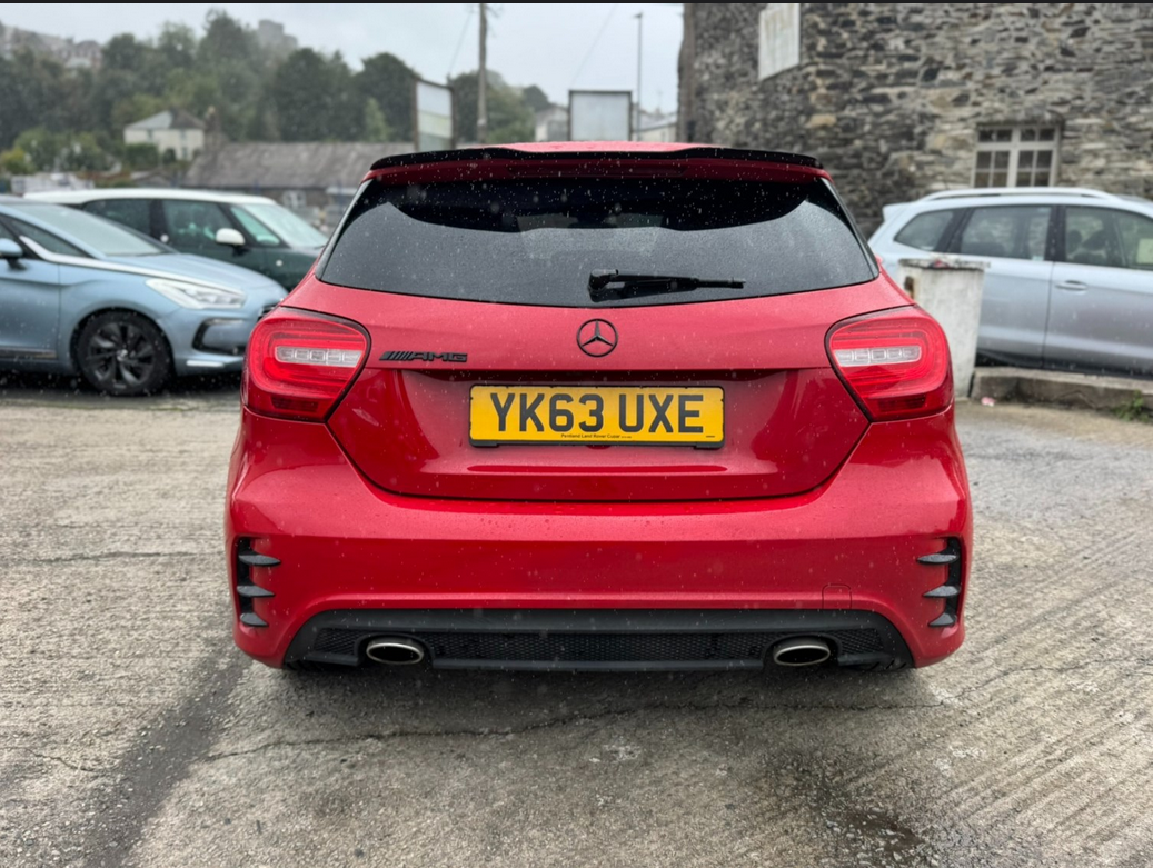 Mercedes-Benz A Class A200 Cdi Blueefficiency YK63UXE Red #5