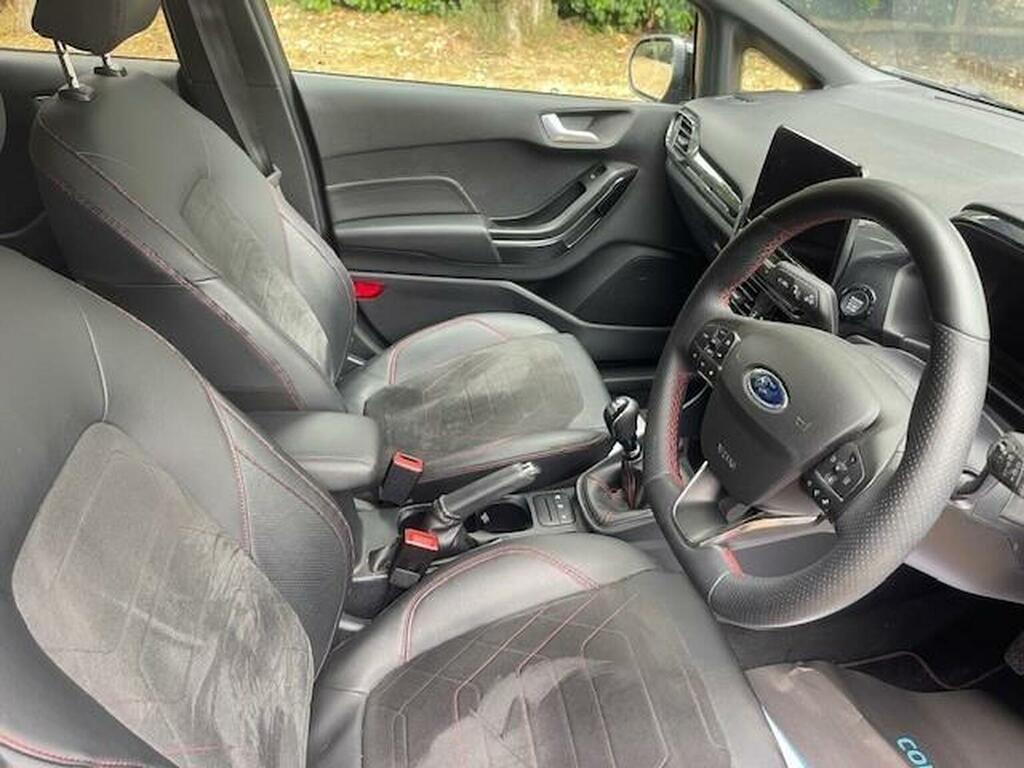 Ford Fiesta Hatchback 1.0T Ecoboost Mhev St-line X Edition Eur LS72TLZ Black #6