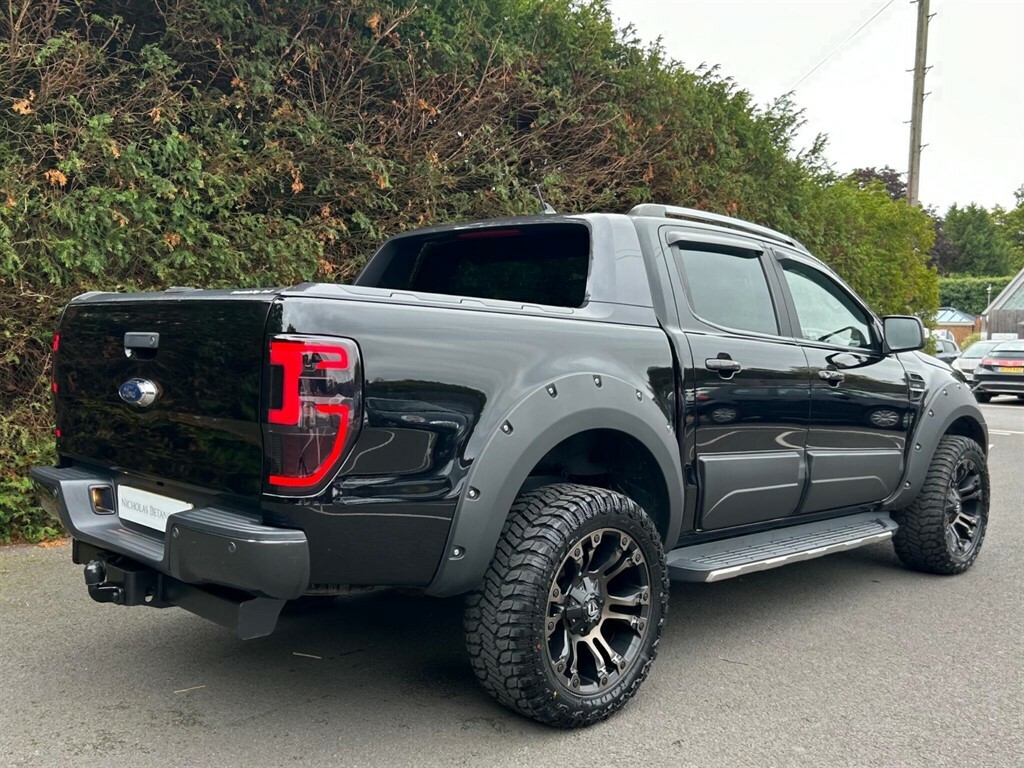 Ford Ranger 2.0 Ecoblue Wildtrak Pickup Double Cab OV20DGF Black #4