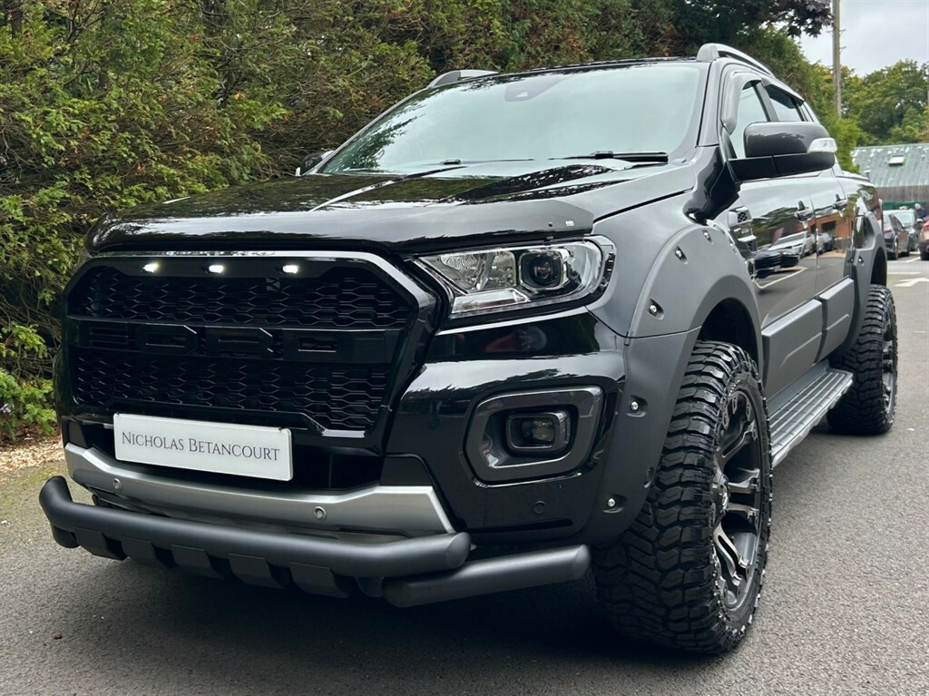 Ford Ranger 2.0 Ecoblue Wildtrak Pickup Double Cab OV20DGF Black #6