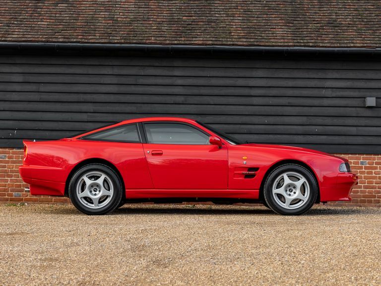 Aston Martin V8 Works Driving Dynamics Red